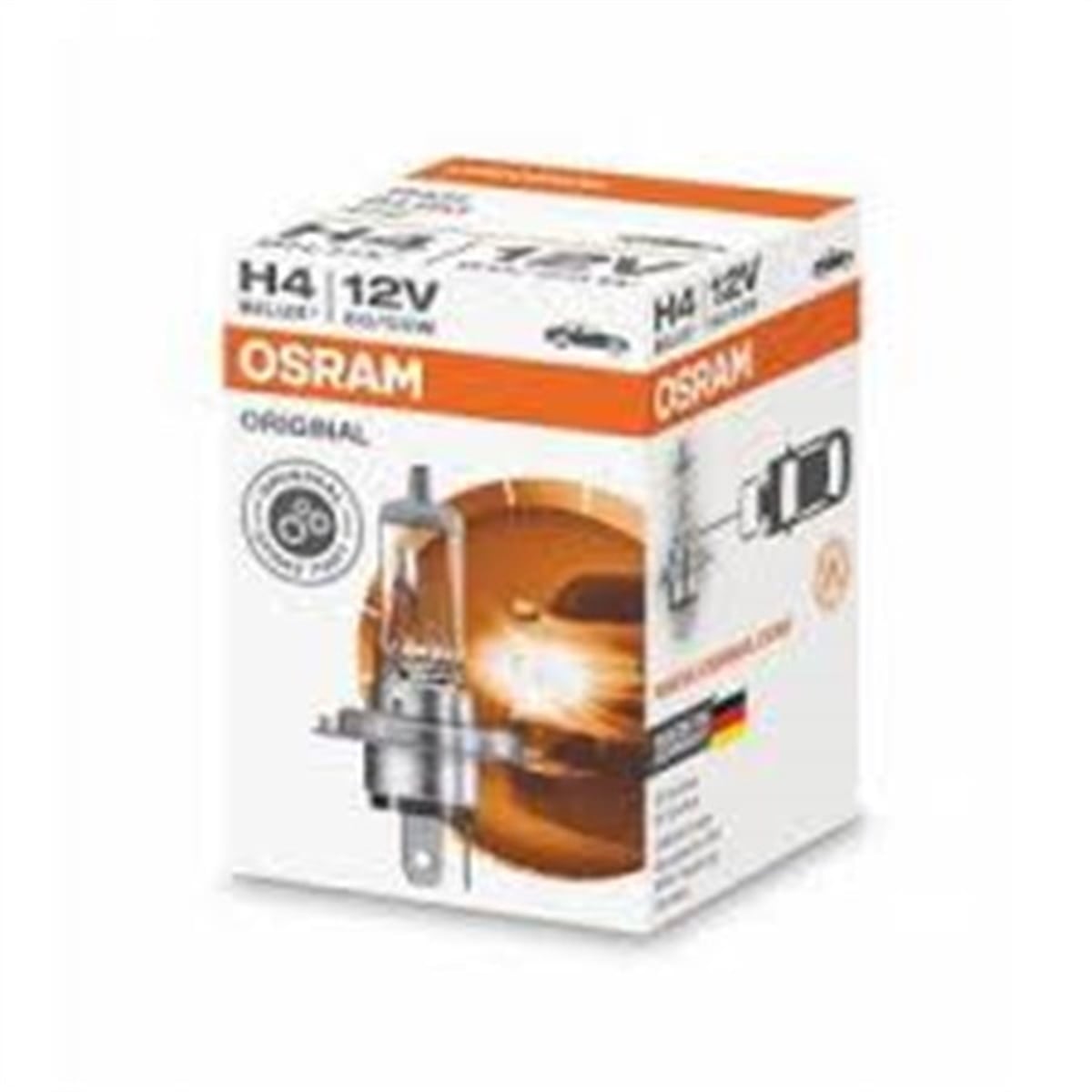 YEDEK PARÇAAMPUL 12V H4 55-60W 43T TIRNAKLI NIGHT BREAKER SILVER NBS SERİSİ 100 GÜÇLÜ IŞIK İKİLİ KUTU OSRAM 64193NBS-HCBOSRAMOSRAM 64193NBS-HCB