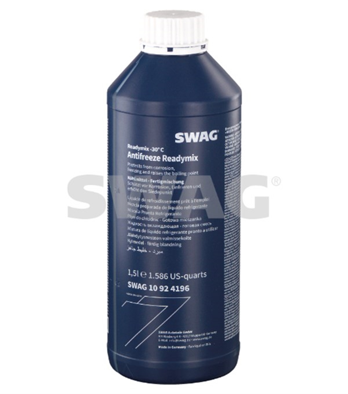 YEDEK PARÇAANTIFRIZ MAVI KOLI 12 LI FEBI 24196 SWAG 10924196SWAGSWAG 10924196