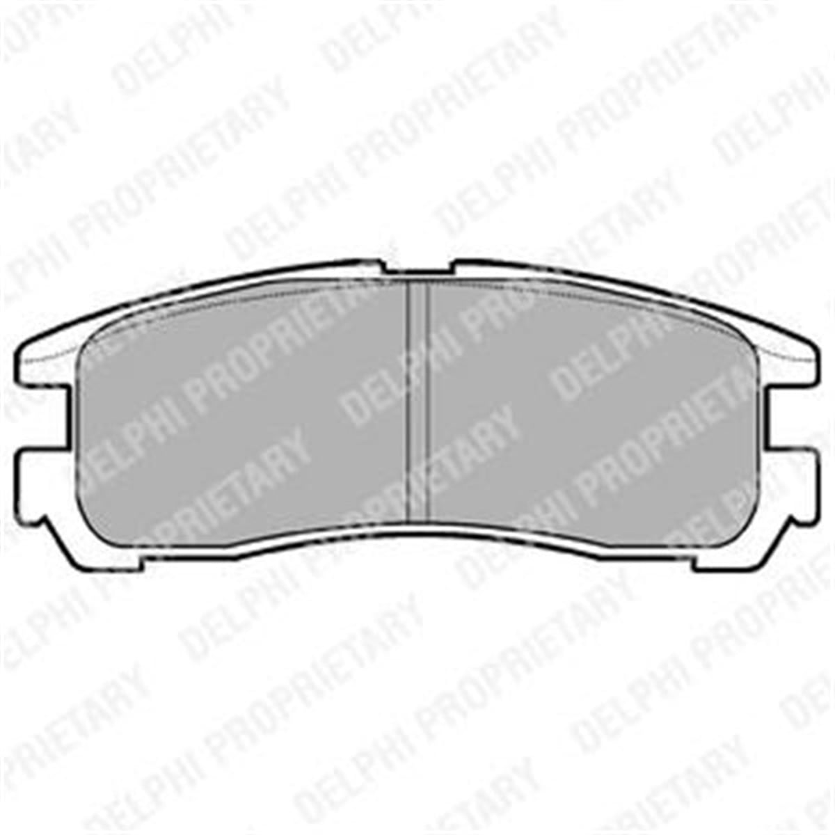 YEDEK PARÇAARKA BALATA DİSK HYUNDAI GALLOPER 98-03 GDB3260 SANGSIN SP1054RSANGSINSANGSIN SP1054R