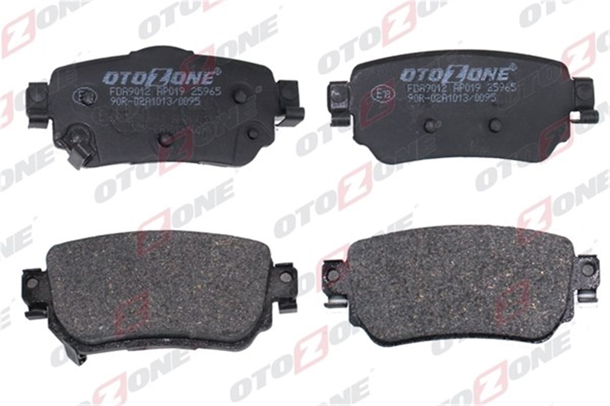 YEDEK PARÇAARKA BALATA RENAULT KADJAR 15 NISSAN QASHQAI-XTRAIL 14 OTOZONE FDA9012OTOZONEOTOZONE FDA9012
