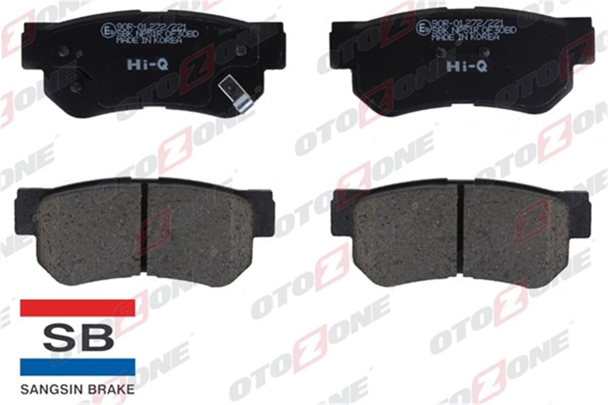 YEDEK PARÇAARKA BALATA SONATA 01-05 MATRİX X 1.8 01 GETZ 03 TUCSON 04 SANTAFE 01 GDB3284 OTOZONE FDA8008OTOZONEOTOZONE FDA8008