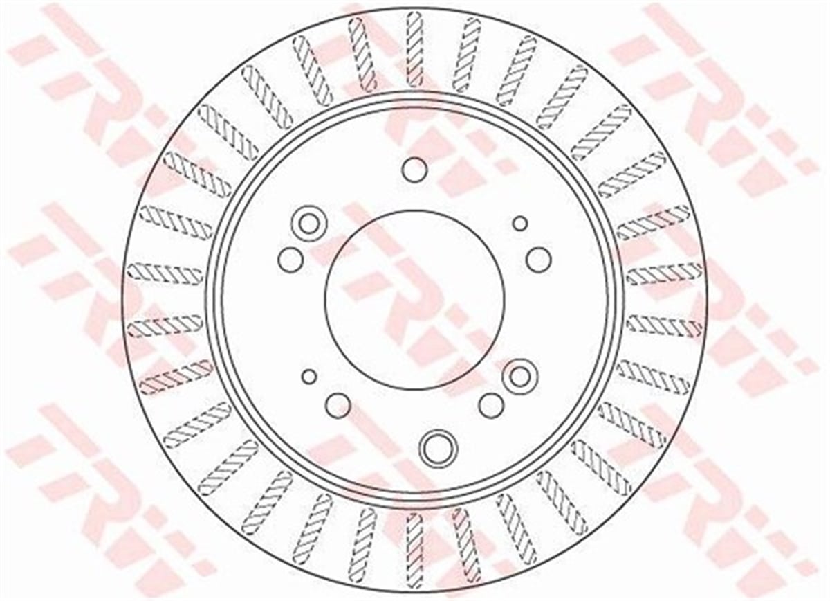 YEDEK PARÇAARKA FREN AYNASI KIA SORENTO 3.3İ-3.5İ-3.8İ JC CRDİ V6 03-09 315X20X96.3X79X5DLXHAVALI TRW DF6191STRWTRW DF6191S