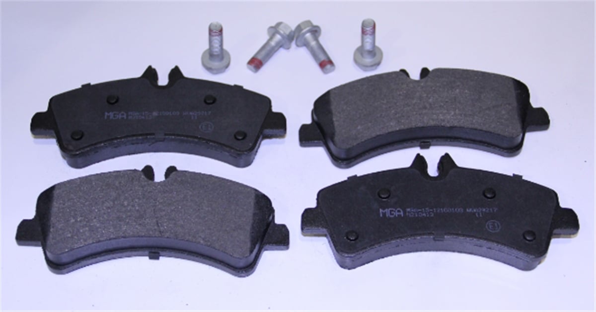 YEDEK PARÇAARKA FREN BALATASI-CIFT TEKER-  VW CRAFTER 06-16  MERCEDES SPRINTER 06-16 2E0698451B -MGA-55217MGAMGA-55217