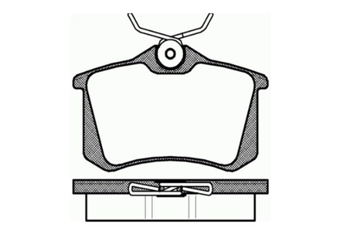 YEDEK PARÇAARKA FREN BALATASI-KABLOSUZ **15MM** (RENAULT : MEGANE II / PEUGEOT : 307 CITROEN C3 / C4 - VW CADDY 04-15  GOLF 84-16  PASSAT 97-05  POLO 18-  AUDI A1 18-  A3 13-16  AUDI A4 01-08  A6 00-05  SEAT IBIZA 18-  LEON 00-16  SKODA OCTAVIA 97-17)MGAMGA-55202