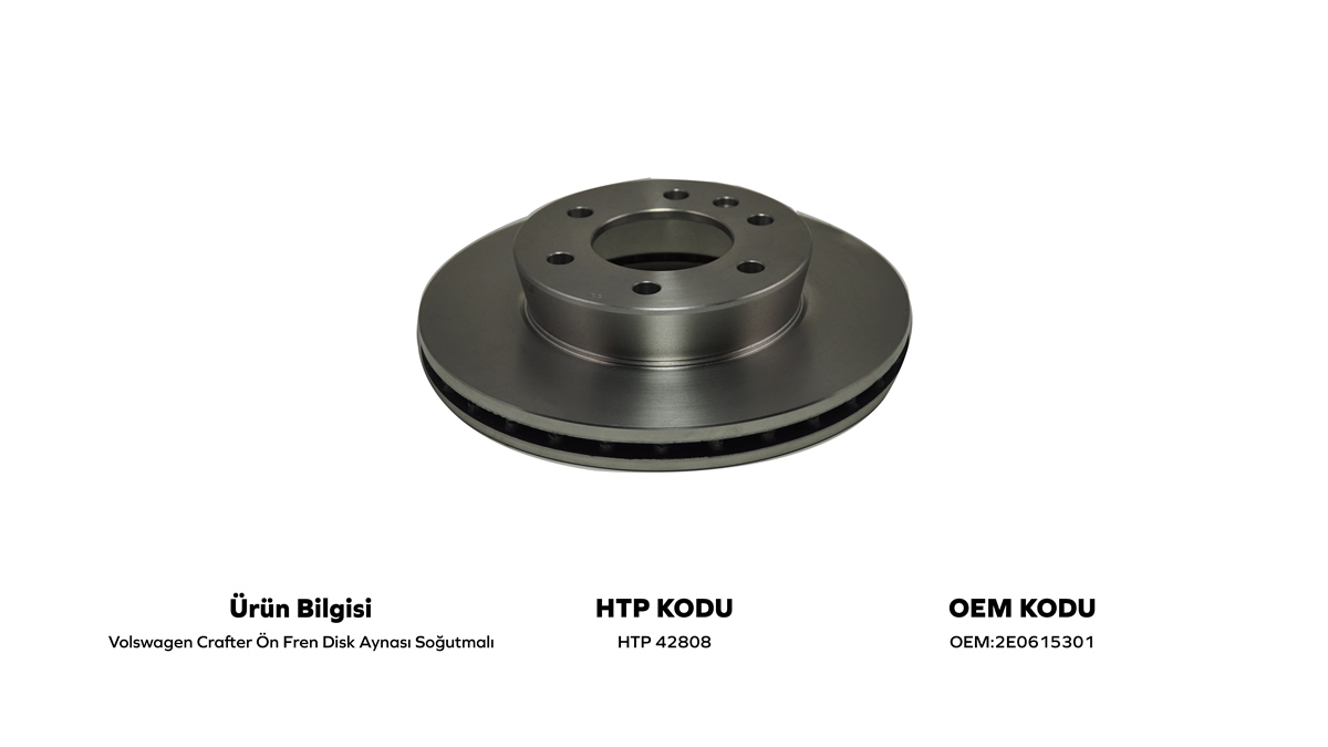 YEDEK PARÇAARKA FREN DİSK AYNASI DÜZ VW CRAFTERHATİPOĞLU*HTP42808