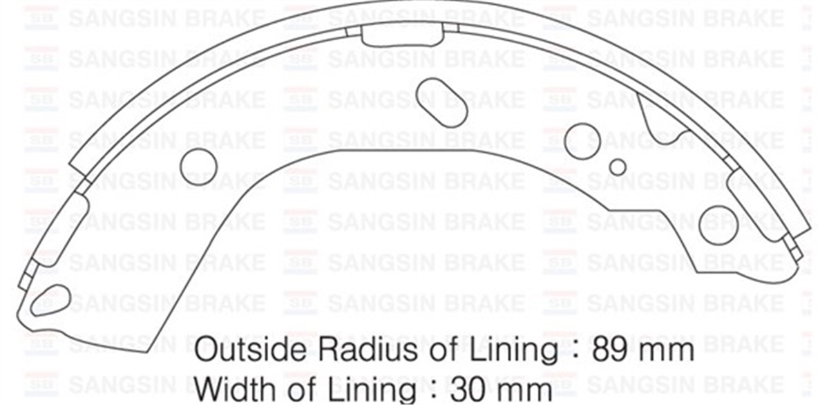 YEDEK PARÇAARKA PABUÇ BALATA GETZ 1.3-1.4-1.5 CRDI-1.6 02-09 GS8737 SANGSIN SA132SANGSINSANGSIN SA132