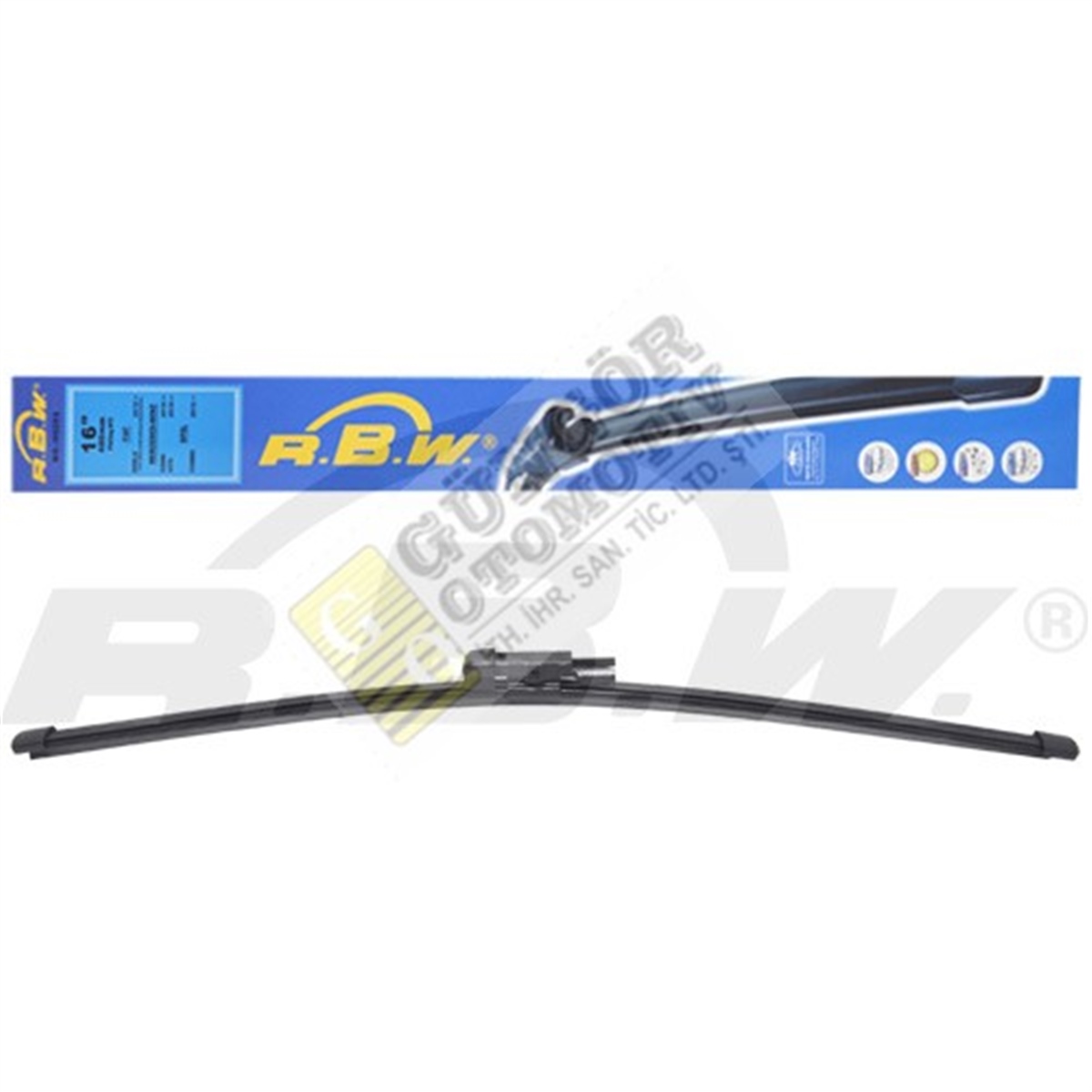 YEDEK PARÇAARKA SİLECEK MUZ TİPİ PLASTİK DOBLO IIIRBWSGR-95416