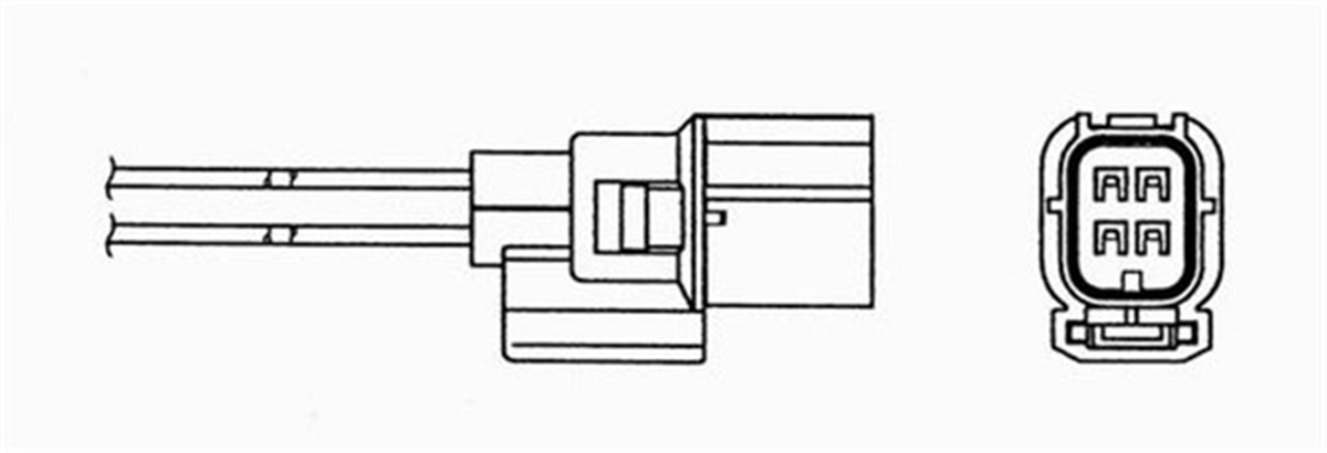 YEDEK PARÇAAZD0102-HG009 OKSİJEN SENSÖRÜ NGK 6576NGKNGK 6576