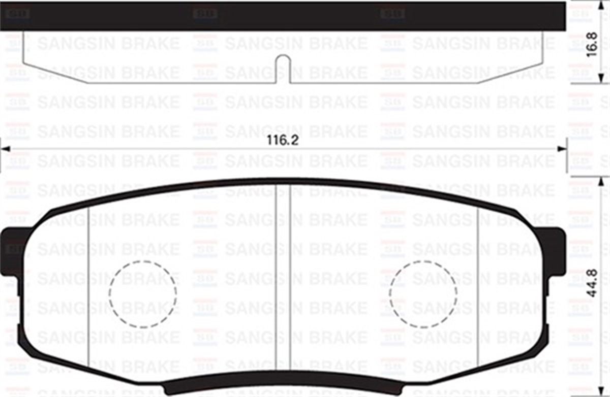 YEDEK PARÇABALATA ARKA DİSK TOYOTA LAND CRUISER V8 J15-J20 08 GDB3491 SANGSIN SP1382SANGSINSANGSIN SP1382