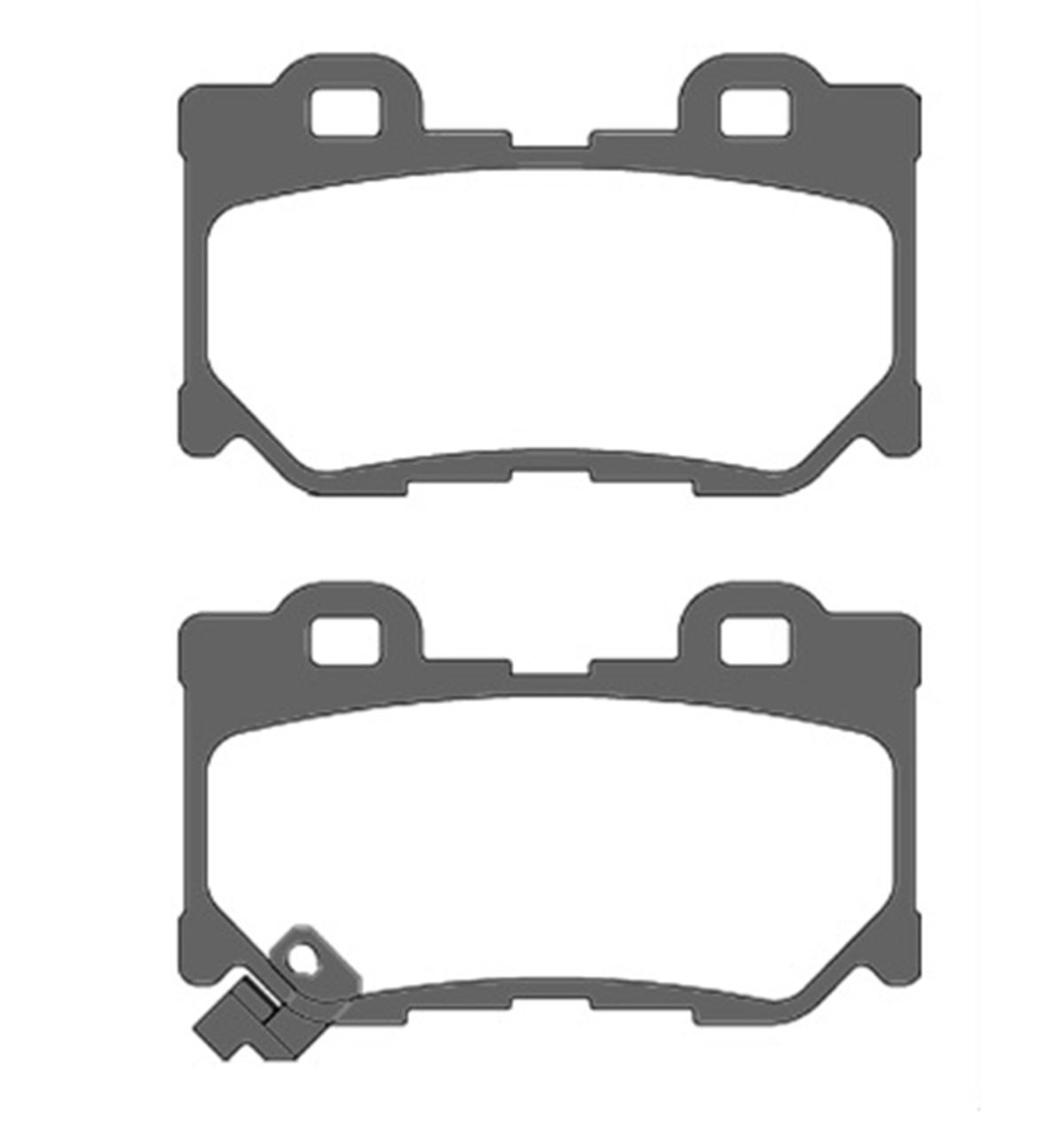 YEDEK PARÇABALATA FREN ARKA-INFINITI FX30 3.0 DT / FX37 3.7 / INFINITI G7 3.7 / Q50 / Q60 / Q70 / NISSAN 370Z 2006>>   D4060JL00A -MGA-56600MGAMGA-56600