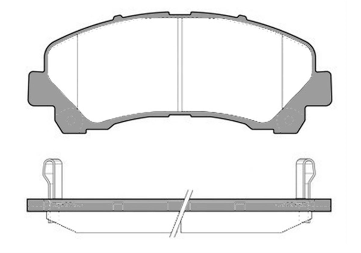 YEDEK PARÇABALATA FREN ON-ISUZUD-MAX 08-> 4×2 / D-MAX 08-> 4×4 / D-MAX 12-17 2.5 / D-MAX 17-> 1.9 4×4 TFS86J   8980791040 -MGA-55622MGAMGA-55622