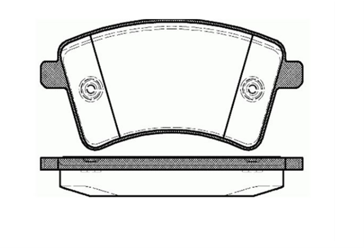 YEDEK PARÇABALATA FREN ON-RENAULT KANGOO 2008>>/MERCEDES CITAN 2012>>  410601334R -MGA-55134MGAMGA-55134