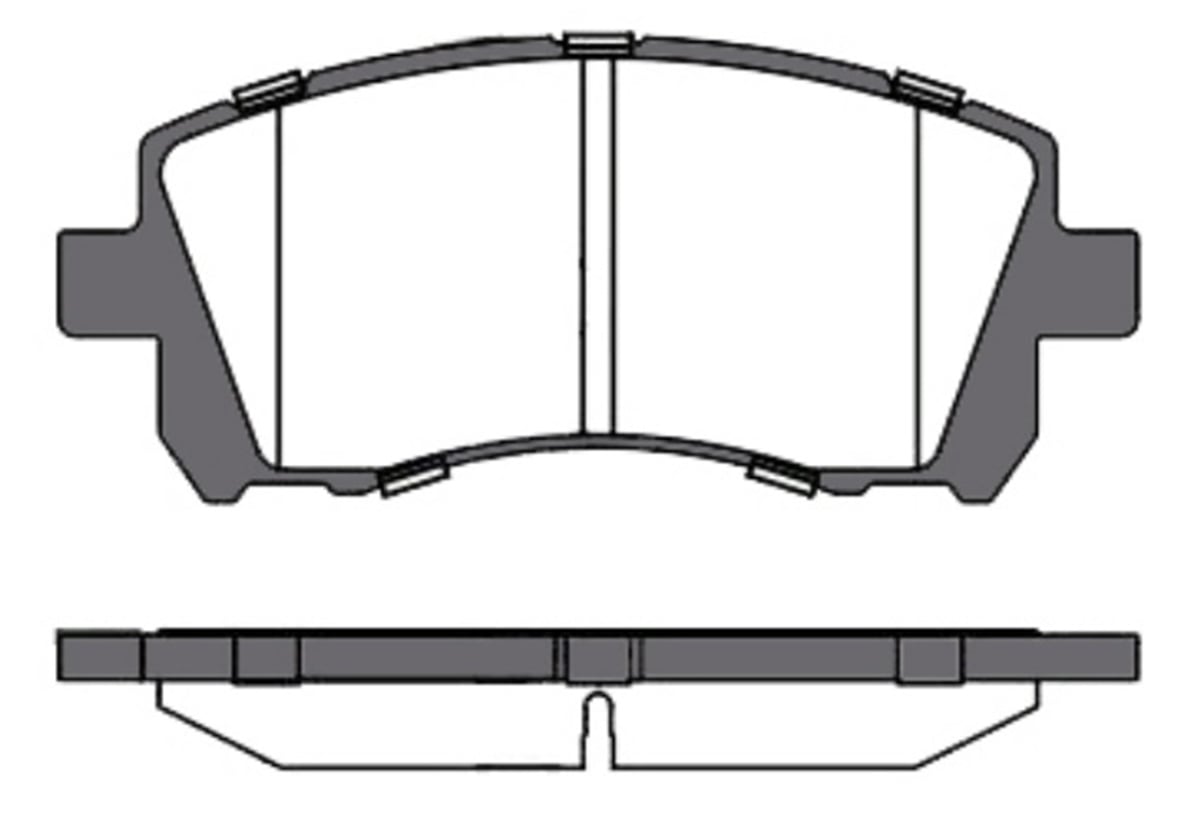 YEDEK PARÇABALATA FREN ON-SUBARU IMPREZA 94>00 4WD/LEGACY 94>03/OUTBACK 00>03/FORESTER 98>02   26296-AE210 -MGA-55417MGAMGA-55417