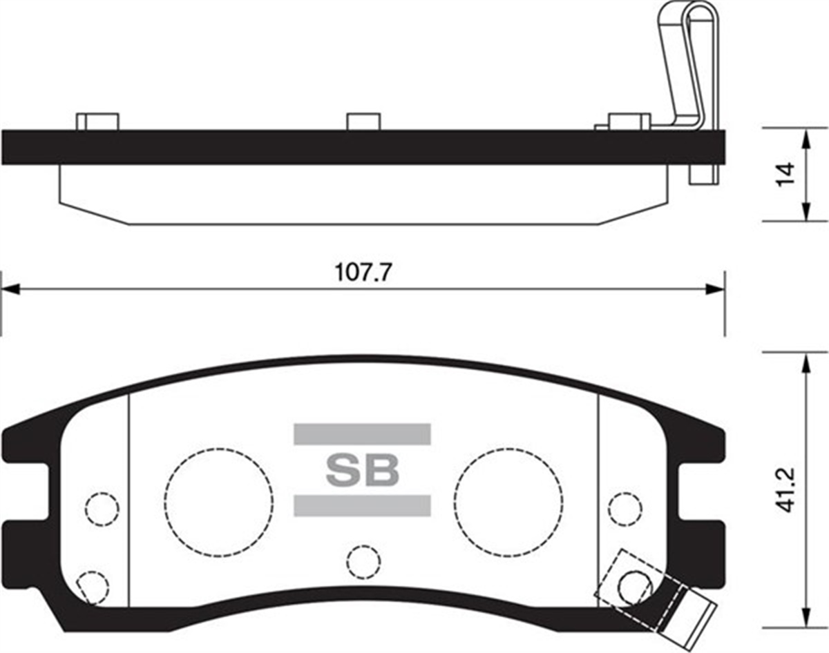 YEDEK PARÇABALATA ÖN DİSK NITRO-GRAND CARAVAN 07 JEEP CHEROKEE-LIBERTY-WRANGLER UNLIMITED 2.8 07 GDB4144 SANGSIN SP2185SANGSINSANGSIN SP2185
