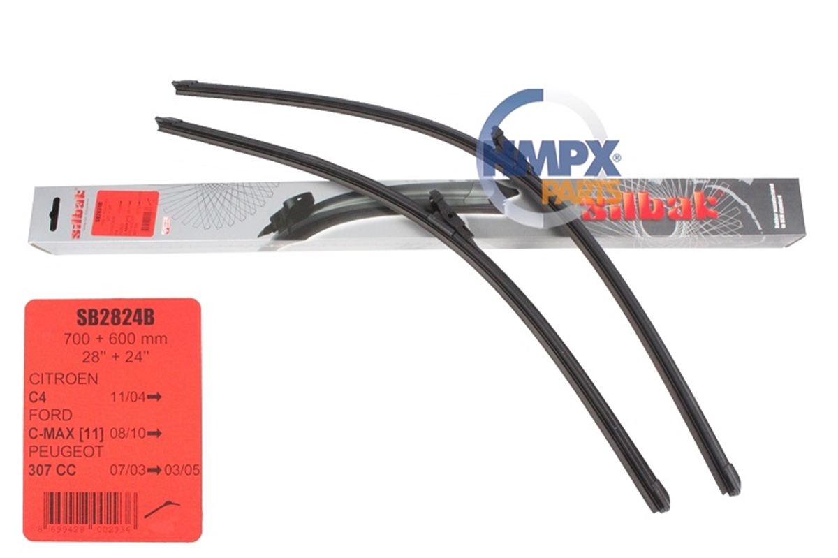 YEDEK PARÇAC-MAX  10> ÖN SİLECEK SÜPÜRGE TAKIM : MUZ TİPİ (700 MM+600 MM SIL GM5J S17528 GA SB2824BPARCAWORLDSIL GM5J S17528 GA