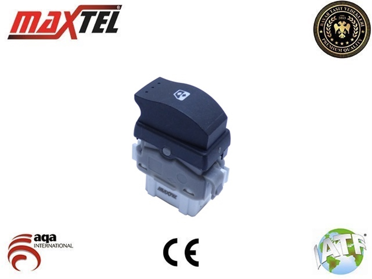 YEDEK PARÇACAM AÇMA DÜĞMESİ ARKA 6 PİN GRİ MEGANE IIMAXTEL18204024