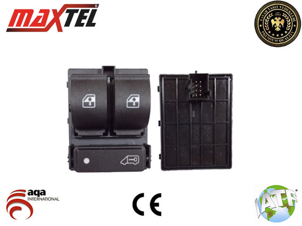YEDEK PARÇACAM AÇMA DÜĞMESİ
ÖN SOL 8 PİN CAM KİLİTLEMELİ ÇİFTLİ SİYAH DUCATO III/DOBLO III/BOXER III/JUMPER IIIMAXTEL18205045