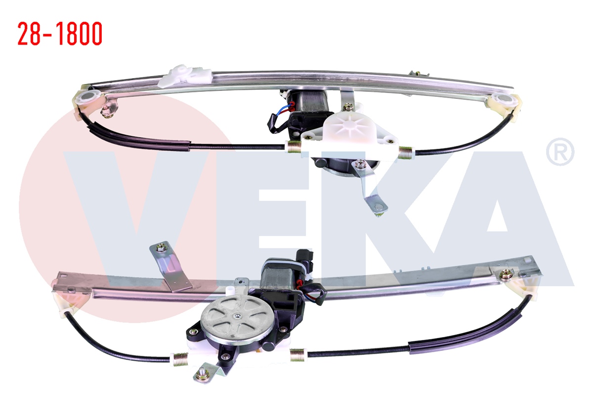 YEDEK PARÇACAM KRİKOSU ELEKTRİKLİ SOL ÖN TEMPRA 1.4 1992-1999VEKA28-1800