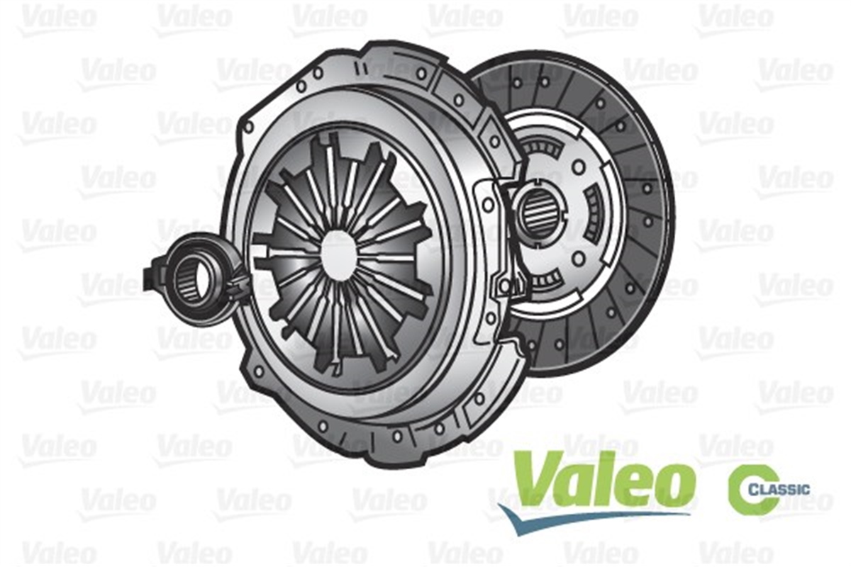 YEDEK PARÇACLASSIC-BİLYALI DEBRIYAJ SETİ BASKI DİSK RULMAN PSA BX17- 205- 309- 405 VALEO 786066VALEOVALEO 786066