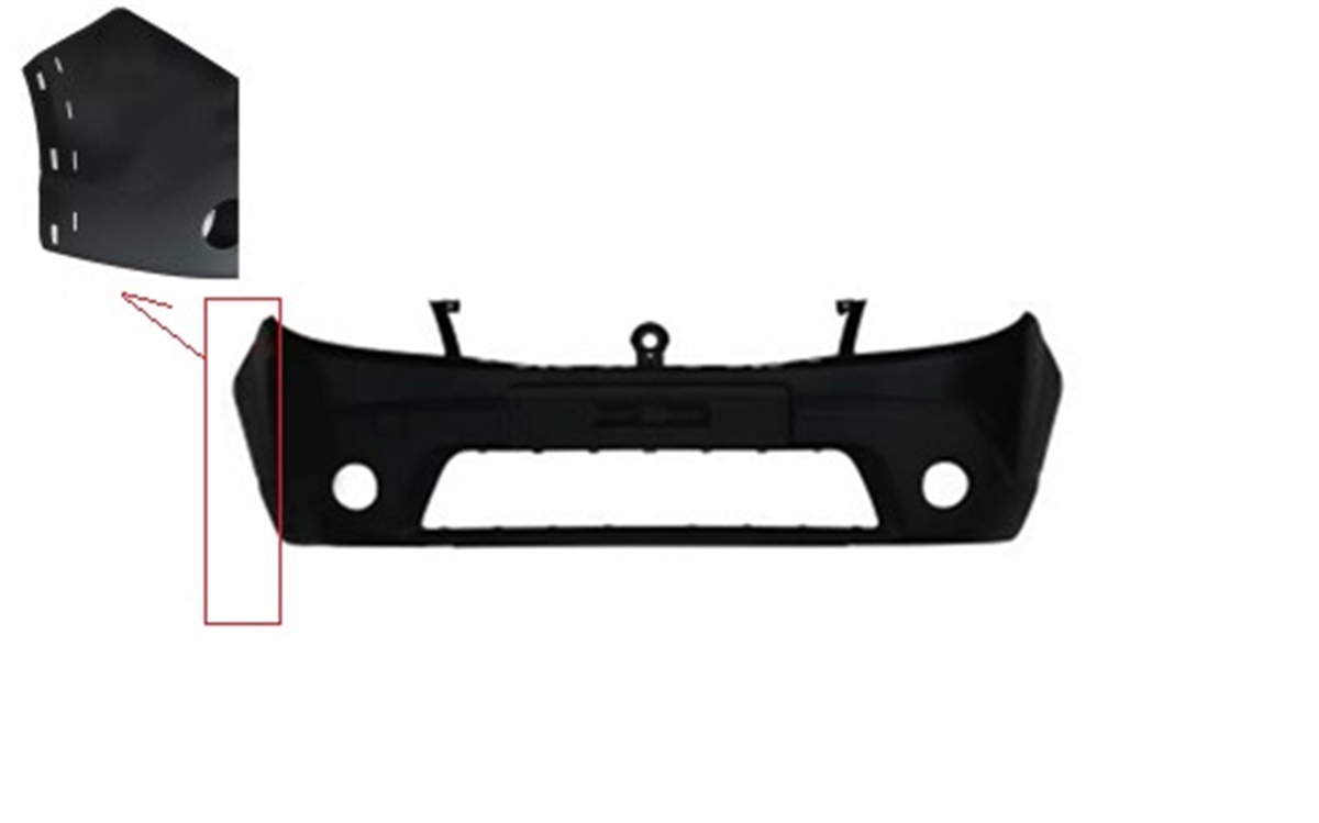 YEDEK PARÇADACIA SANDERO STEPWAY ÖN TAMPON DELİKLİ 09- ORJİNAL REF. NO: 620224790R UYUMLU DAC07SA010DEGADAC07SA010