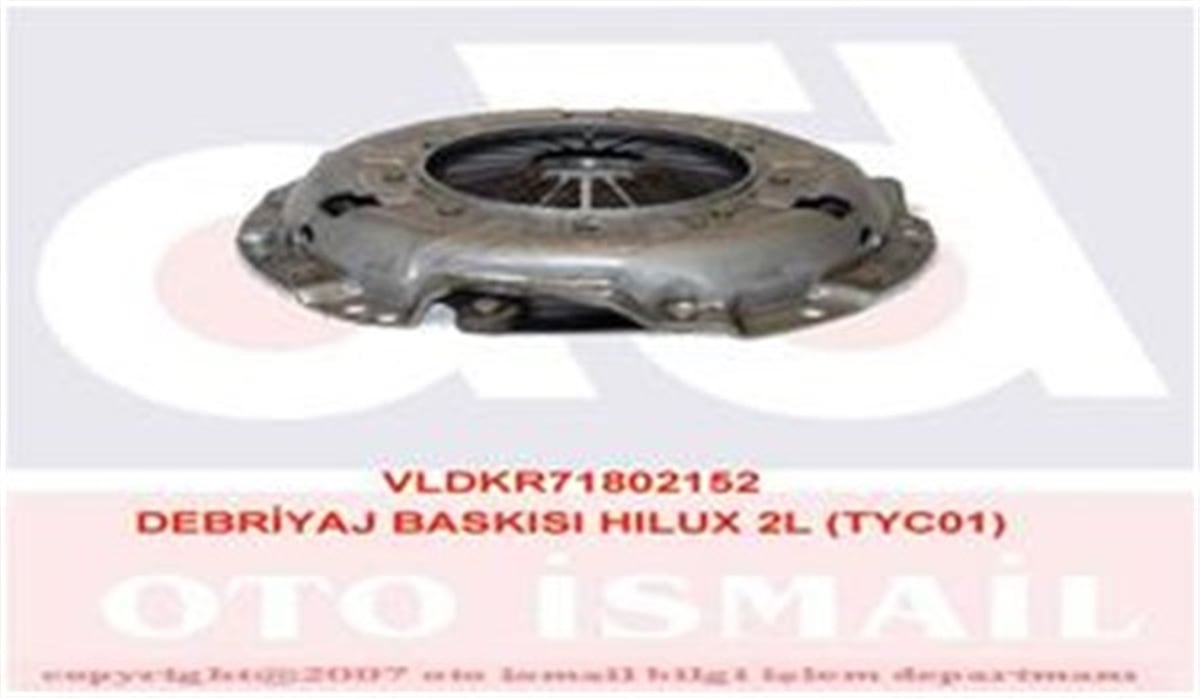 YEDEK PARÇADEBRIYAJ BASKISI HILUX 2L TYC01 VALEO 802152VALEOVALEO 802152