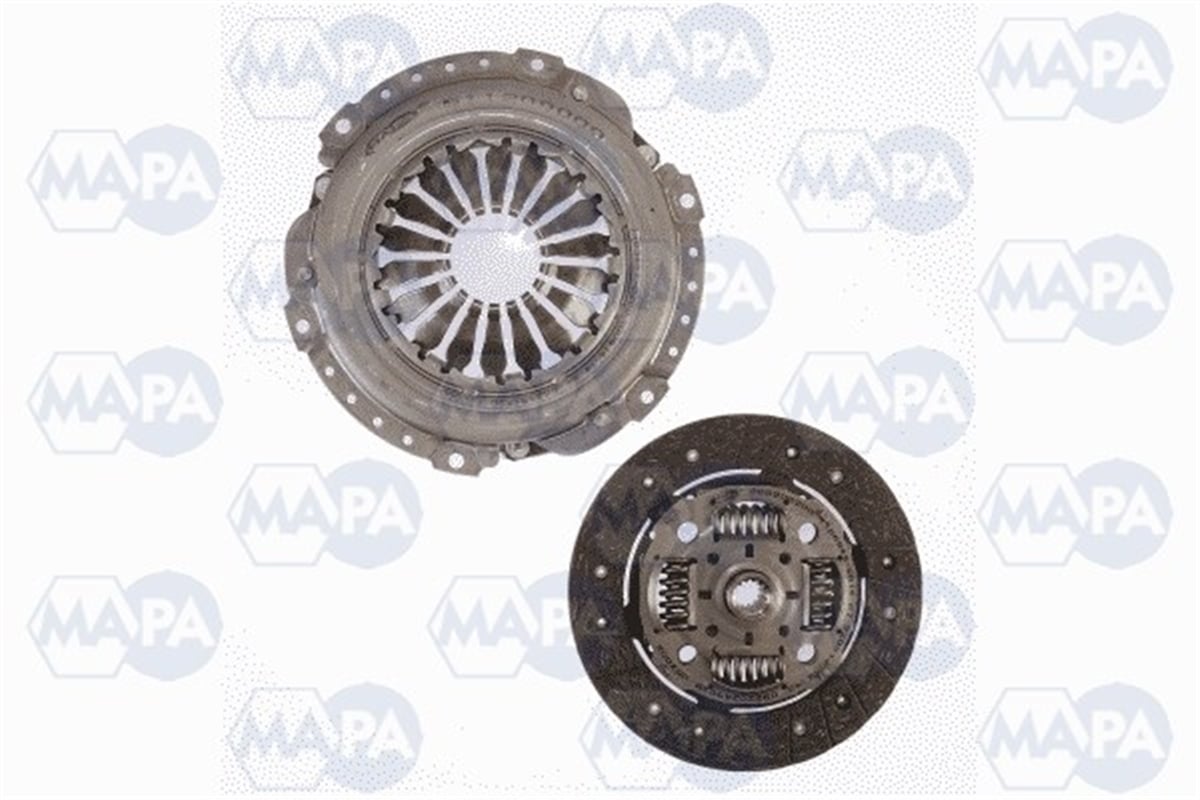 YEDEK PARÇADEBRIYAJ SETİ BASKI DİSK ASTRA F-CORSA B-TIGRA 1.6 16V-1.7TD X16XEL-X17DTL MAPA 004200209MAPAMAPA 004200209
