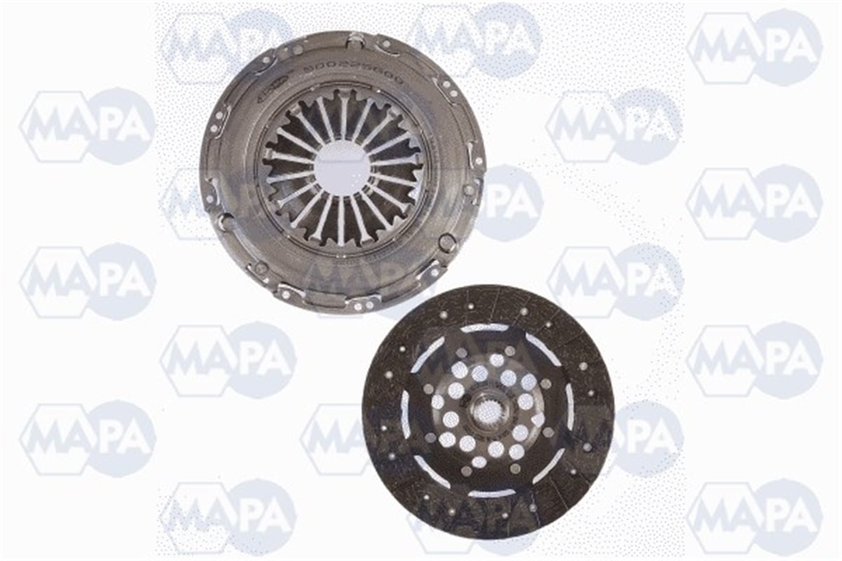 YEDEK PARÇADEBRIYAJ SETİ BASKI DİSK KANGOO-CLIO III-MEGANE-FLUENCE-LGN III-MODUS-DUSTER-SCENIC -QASHQAI 1.5DCİK9K MAPA 001225409MAPAMAPA 001225409