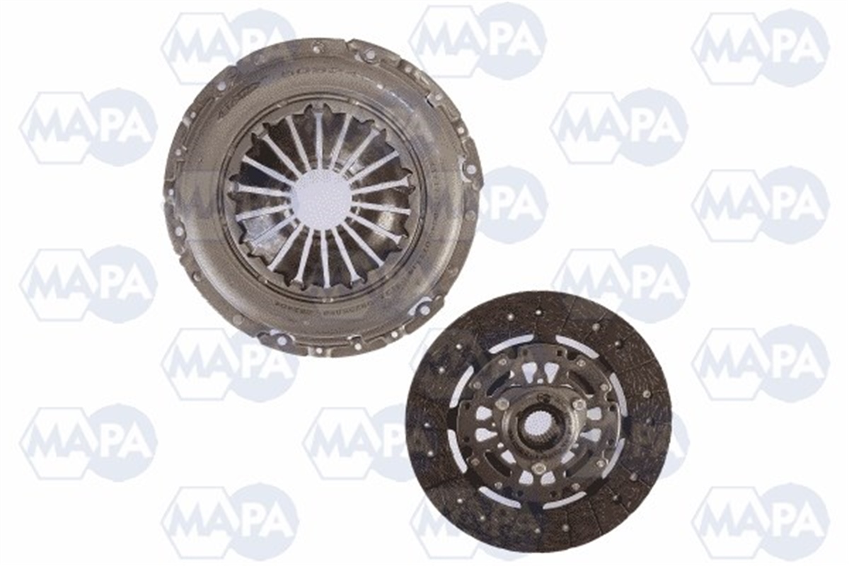 YEDEK PARÇADEBRIYAJ SETİ BASKI DİSK TRANSPORTER T5-MULTIVAN V 2.5TDI AXD.BNZ MAPA 005240509MAPAMAPA 005240509