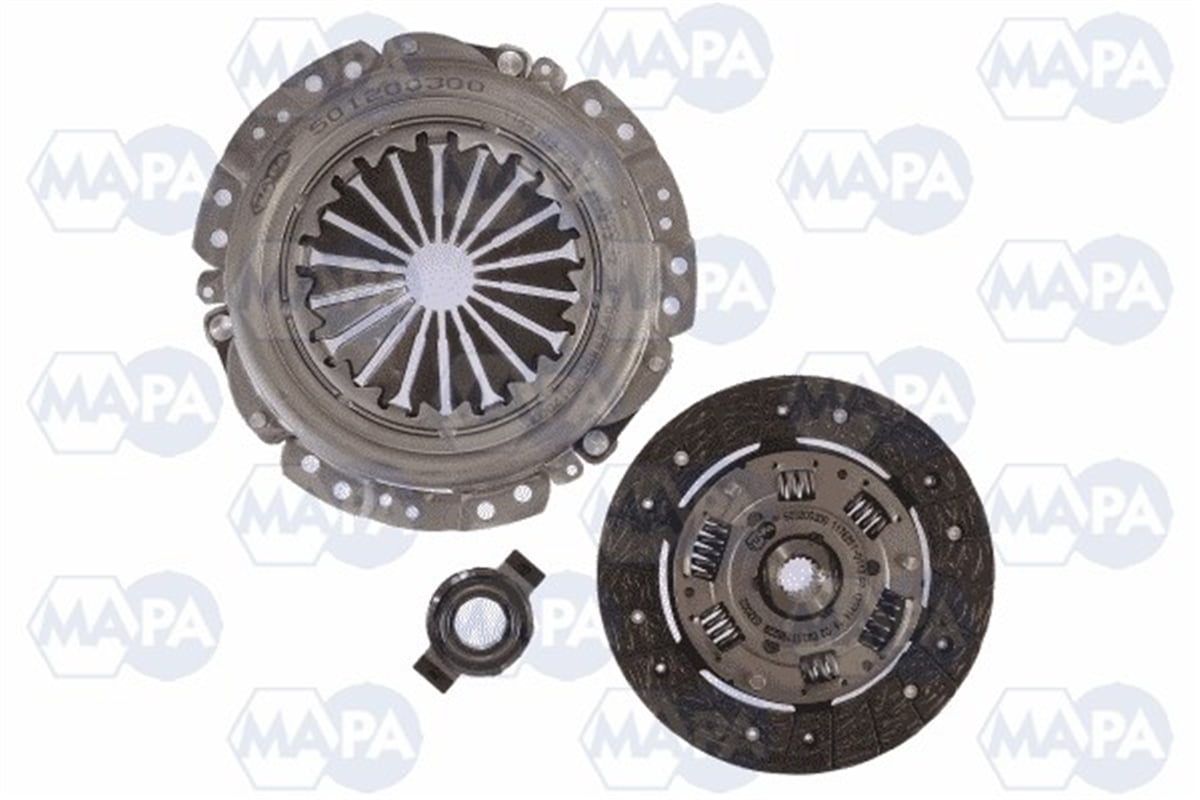 YEDEK PARÇADEBRIYAJ SETİ CITROEN BX 1.9D 83-94 VISA 1.7D 84-91 PEUGEOT 205 1.7D 83-87 305 II 1.9D 82-88 MAPA 015200900MAPAMAPA 015200900