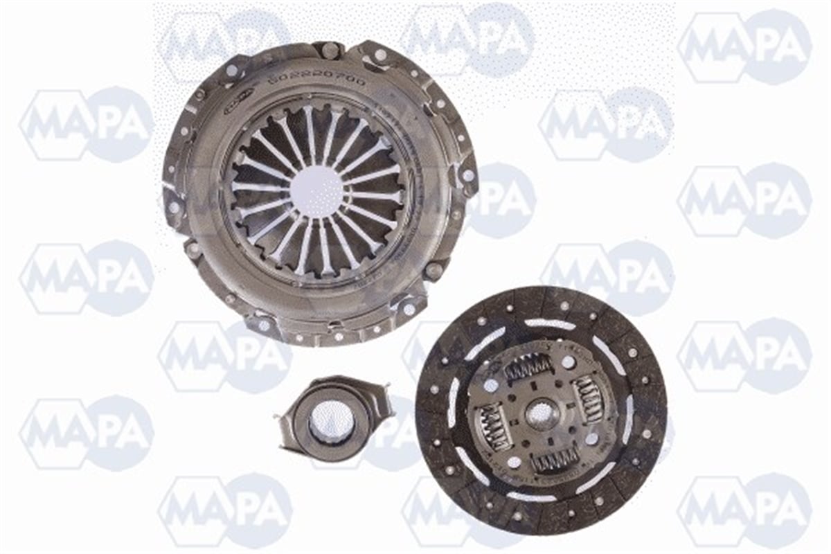 YEDEK PARÇADEBRIYAJ SETİ ESCORT CLASSIC 1.6 16V-ESCORT MK VII 1.6 16V-1.8 16V-1.6İ 16V 95-00 VALEO 826053 MAPA 002210500MAPAMAPA 002210500
