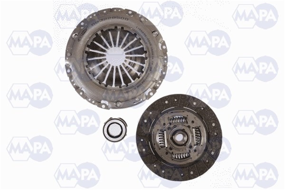 YEDEK PARÇADEBRIYAJ SETİ GOLF II 1.8 GTI 88-91 PASSAT III 1.8 88-91 TRANSPORTER IV 2.5-2.4D 90-03 AAB MAPA 001228800MAPAMAPA 001228800