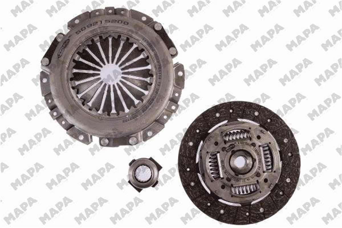YEDEK PARÇADEBRIYAJ SETİ MITSUBISHI CARISMA 1.9 TD 96-00 -VOLVO S40-V40 1.9 TD 95-99 F8QT MAPA 015215600MAPAMAPA 015215600