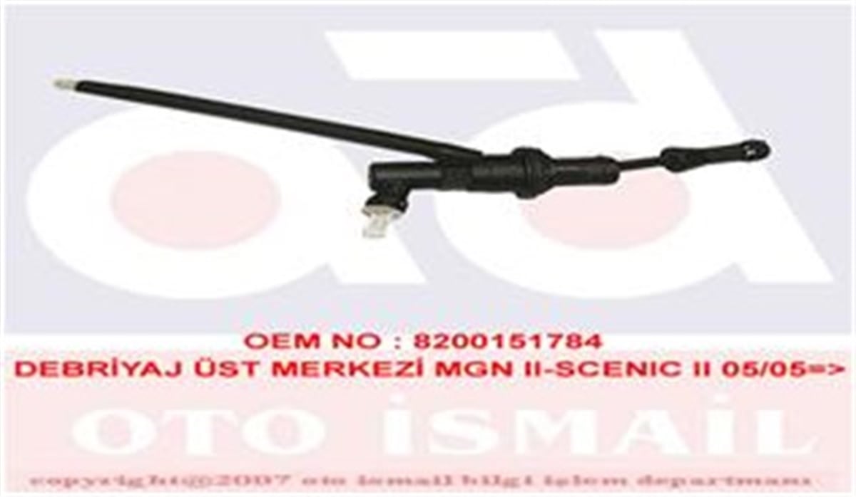 YEDEK PARÇADEBRIYAJ ÜST MERKEZİ MEGANE II-SCENIC II 2.0 16V-1.5 DCI-1.9 DCI 05-04 F4R-K9K-F9Q MY 8200151784MAIS ORJINALMY 8200151784