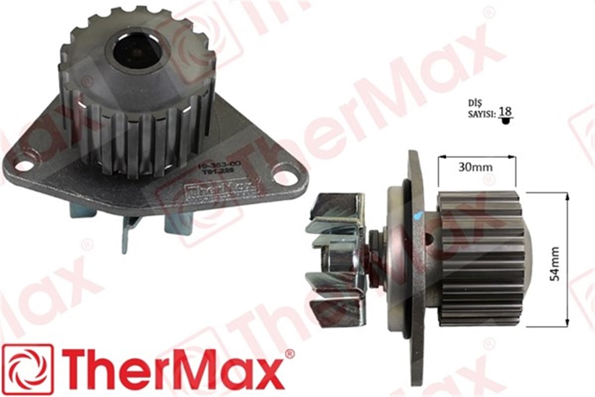 YEDEK PARÇADEVİRDAİM C2-C3-C4-206-207-307 1.4 16V PA941 THERMAX T01.228THERMAXTHERMAX T01.228