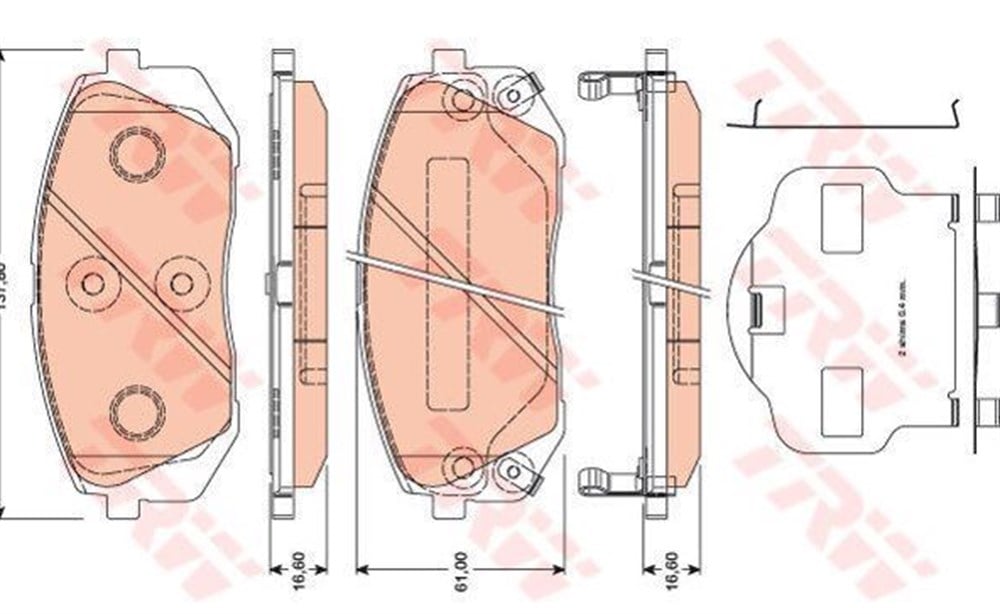 YEDEK PARÇADisk Balata Ön HYUNDAI: ix35 2012-2018 TRW MARKA PARÇA KODU TRW GDB3461TRWTRW GDB3461
