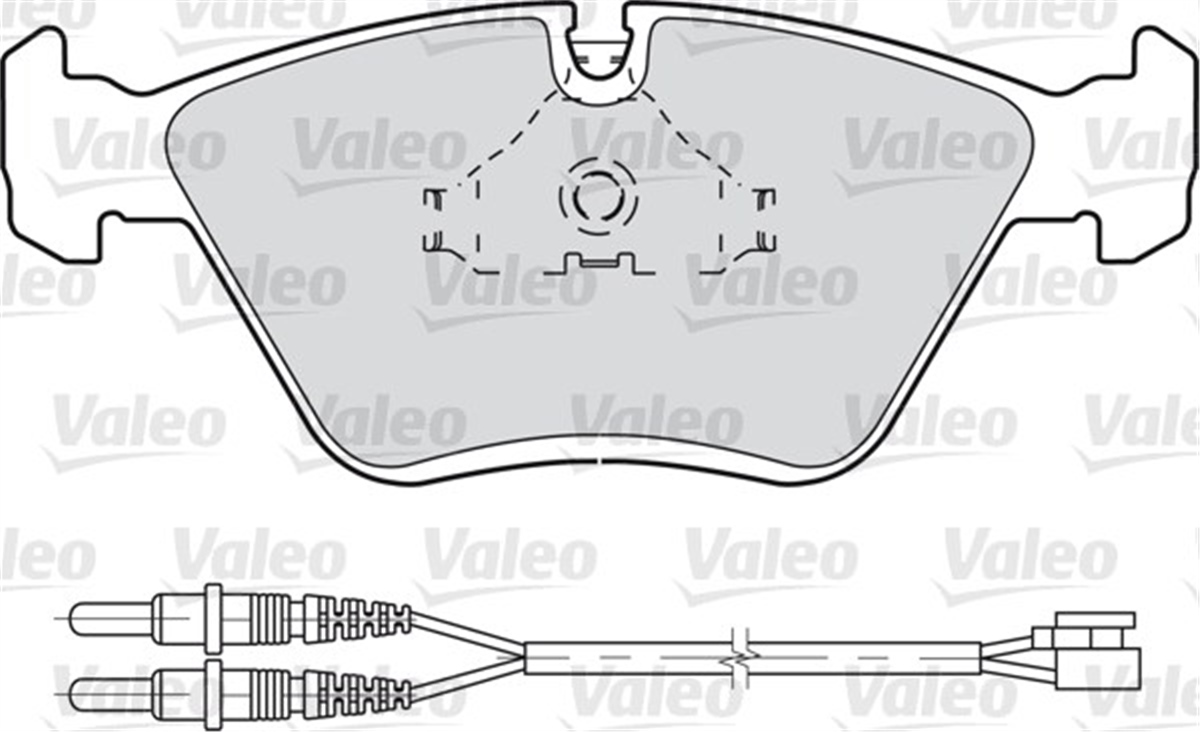 YEDEK PARÇADİSK FREN BALATASI ÖN PEUGEOT 605 3.0 SVİ 89-97 . SVEİ 92-94 VALEO 598281VALEOVALEO 598281