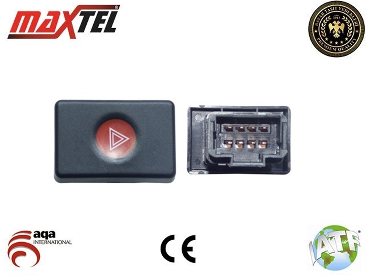 YEDEK PARÇADÖRTLÜ FLAŞÖR ANAHTARI 8 PİN LOGANMAXTEL16204813