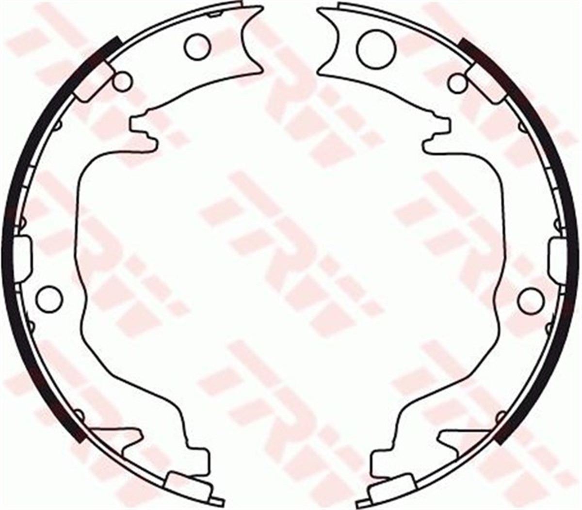 YEDEK PARÇAEL FREN BALATASI ARKA CALIBER 2006 SEBRING 2007-2010 TRW GS8783TRWTRW GS8783
