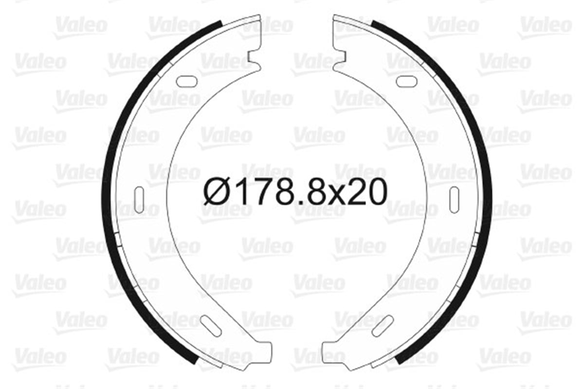 YEDEK PARÇAEL FREN BALATASI MB VITO 96 - VALEO 562745VALEOVALEO 562745