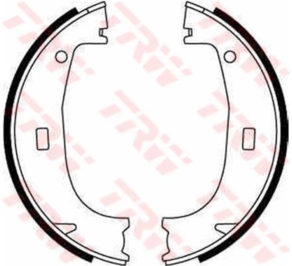 YEDEK PARÇAEL FREN PABUÇ BALATA BMW 3 95-98 Z3 99-03 160X25 TRW GS8594TRWTRW GS8594