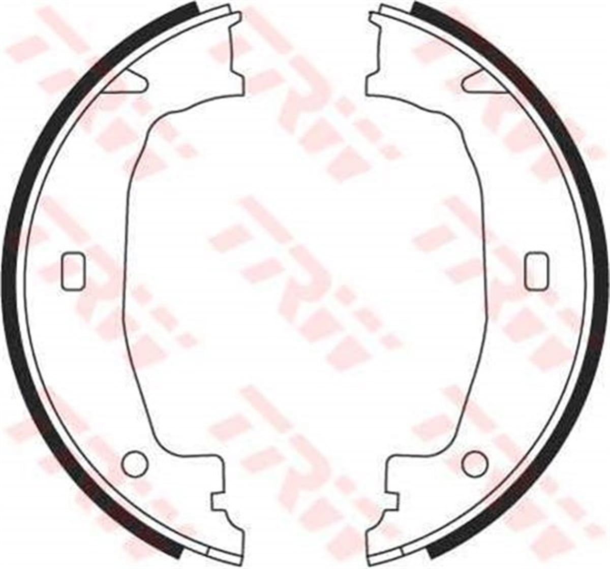 YEDEK PARÇAEL FREN PABUÇ BALATA BMW E87 03-12 E82 07 E88 08 F20 10 15 F21 11 15 160X20 TRW GS8432TRWTRW GS8432