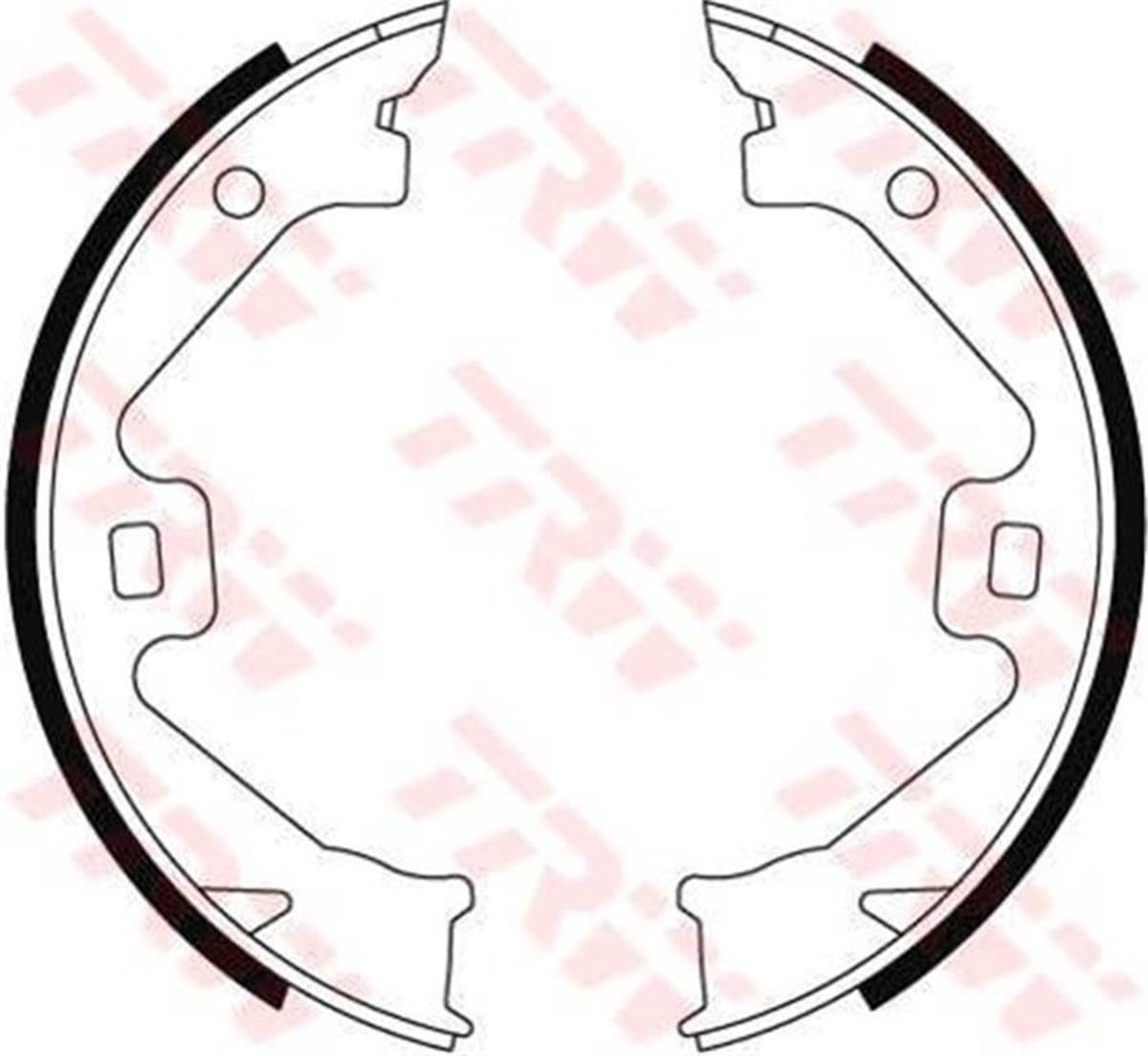 YEDEK PARÇAEL FREN PABUÇ BALATA ROVER 75 1.8 2.0 CDT CDTİ 2.5 99-05 MG ZT 160-180 190 260 01-05 160X20 TRW GS8469TRWTRW GS8469