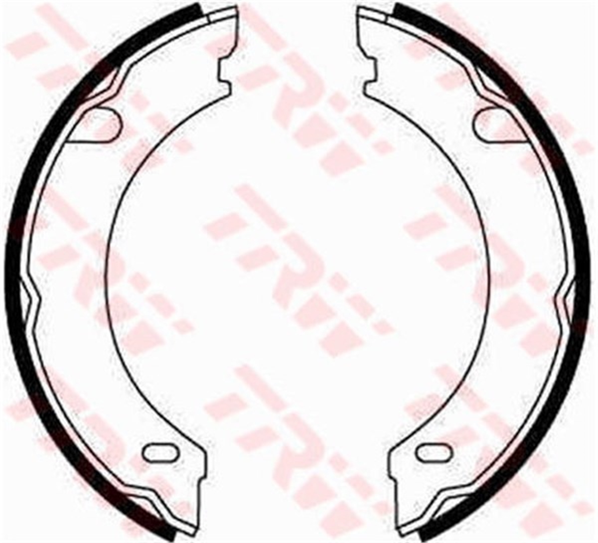 YEDEK PARÇAEL FREN PABUÇ BALATA VOLVO 740-760 780 940 960 S90 V90 160X25 TRW GS8621TRWTRW GS8621