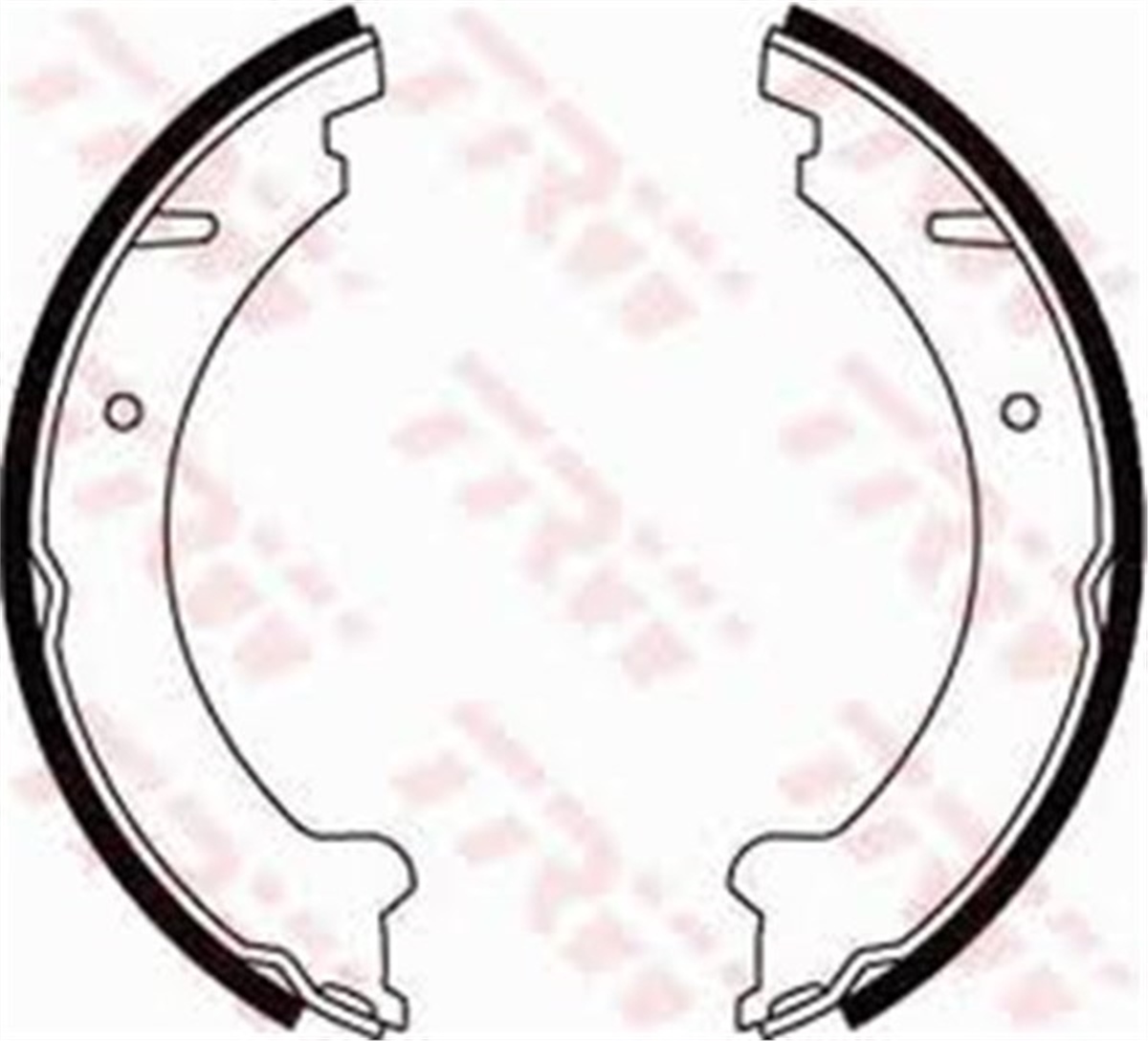 YEDEK PARÇAEL FREN PABUÇ BALATA VOLVO 850 91-96 C70 97-05 S70 97-00 V70 97-00 XC70 97-02 178X25 TRW GS8599TRWTRW GS8599