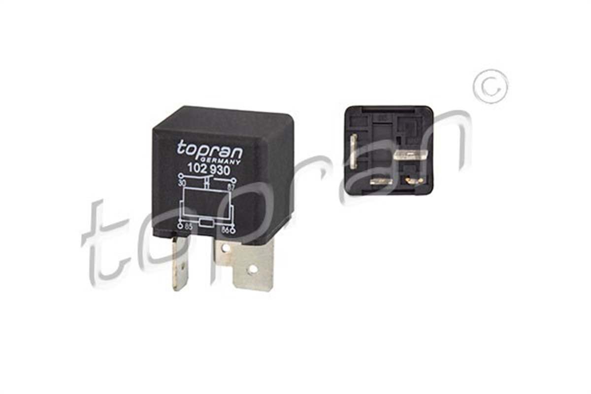 YEDEK PARÇAEMME MANİFOLDU ISITMA ROLESİ 167 NOLU ROLE 40AMP. 12V TOPRAN 102930755TOPRANTOPRAN 102930755