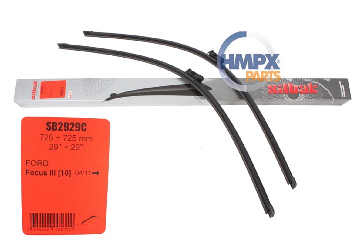 YEDEK PARÇAFOCUS  11>18 ÖN SİLECEK SÜPÜRGE TAKIM : MUZ TİPİ (730 MM+730 MM SIL GM5J S17528 CA SB2929CPARCAWORLDSIL GM5J S17528 CA