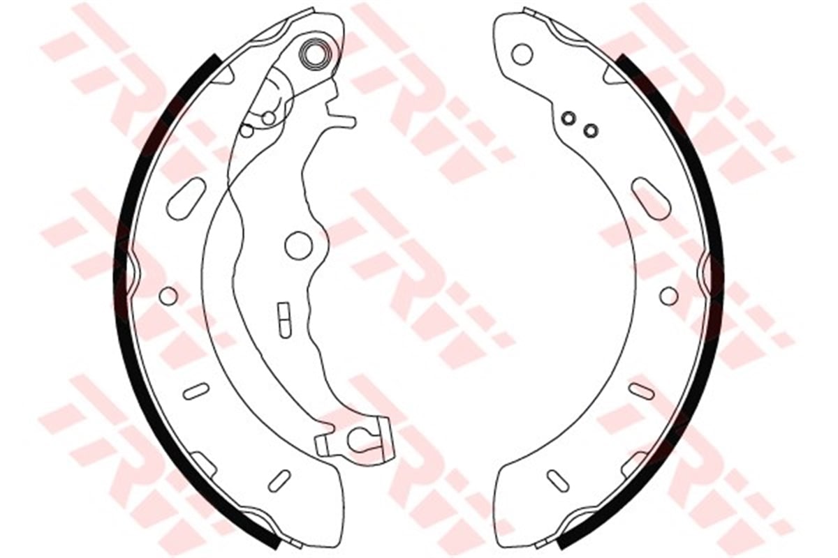 YEDEK PARÇAFREN BALATASI ARKA TAKIM BV61 2200 BB/1833934/1821037/1755477 PABUCLU EY16 2200 AB FORD COURİER/B-MAX/FOCUS 11- BM TRW TRW GS8806TRWTRW GS8806