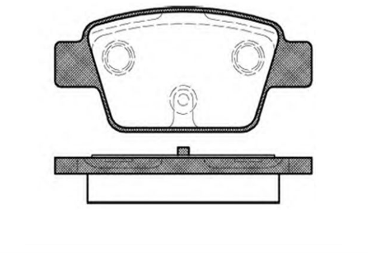 YEDEK PARÇAFREN BALATASI ARKA WVA 23714  FIAT  LINEA 1.3D 1.4 STILO / BRAVA  77365809 -MGA-55111MGAMGA-55111