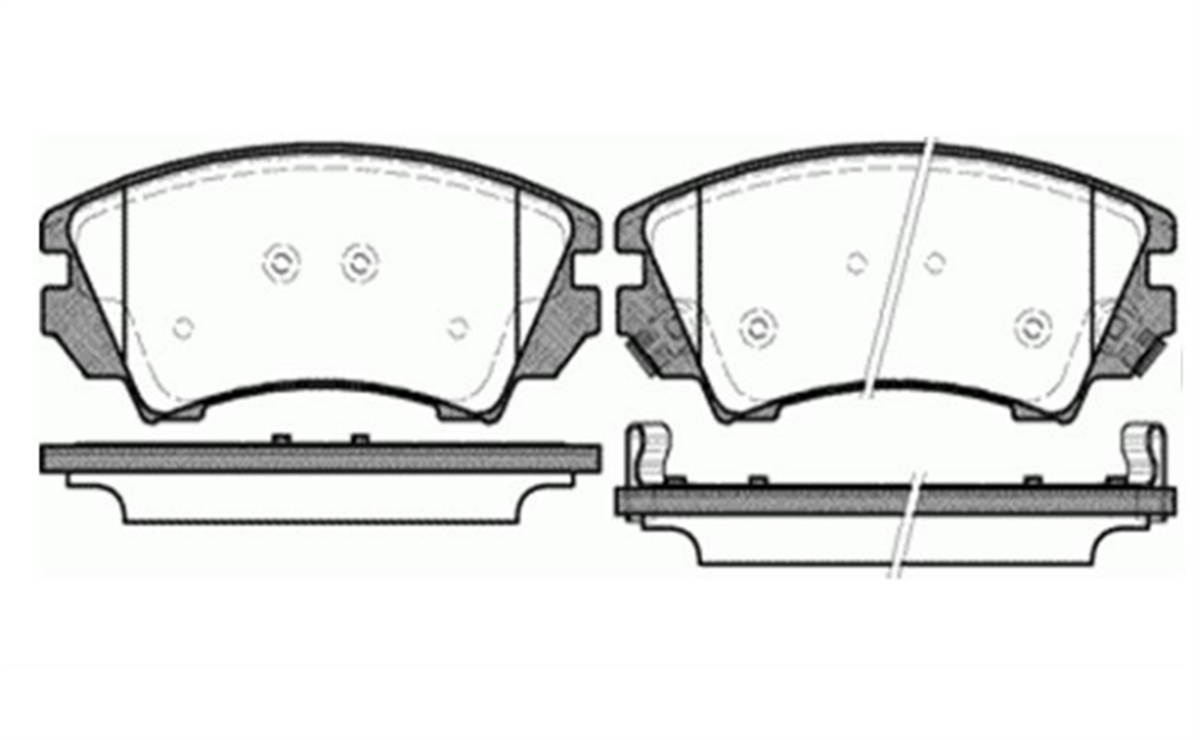 YEDEK PARÇAFREN BALATASI ON 17  OPEL  INSIGNIA 08-/ CASCADA 13>  