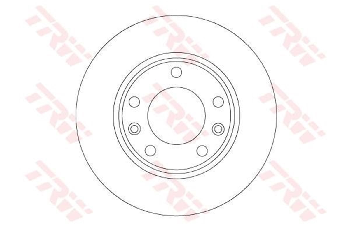 YEDEK PARÇAFREN DİSKİ ARKA 308 II 2013- TRW DF6910TRWTRW DF6910